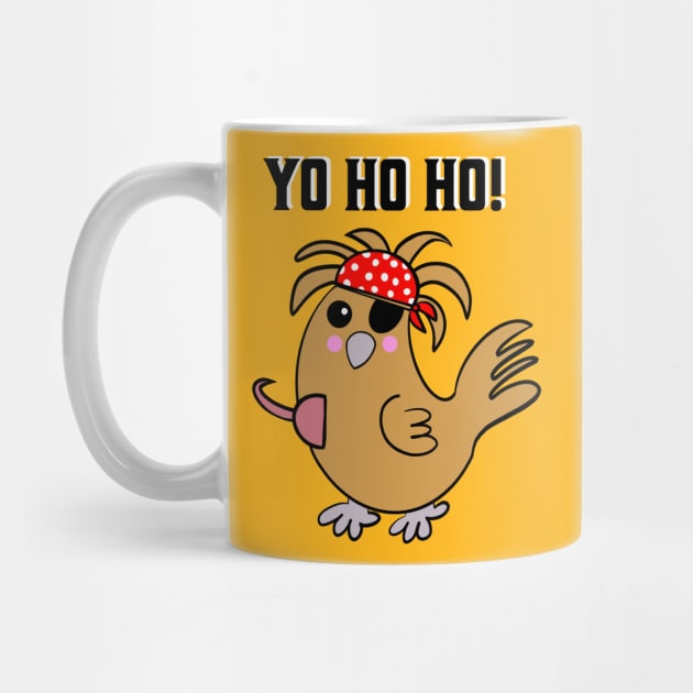 Chicken Yo Ho Ho! Pirate by DaysMoon